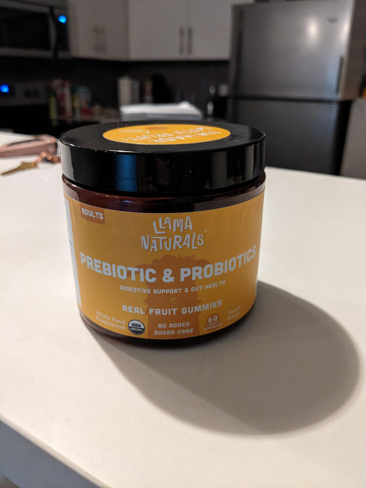 Adults Pre & Probiotic - Peach Mango (Organic) - Customer Photo From Yazmin Franco