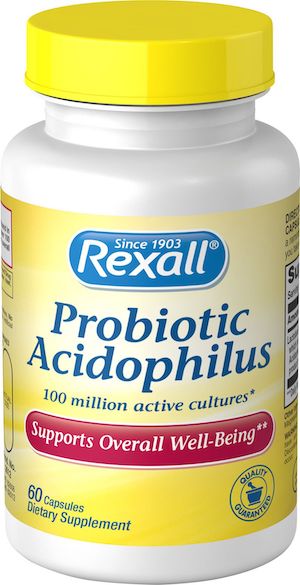 Rexall Naturalist Acidophillus Probiotic