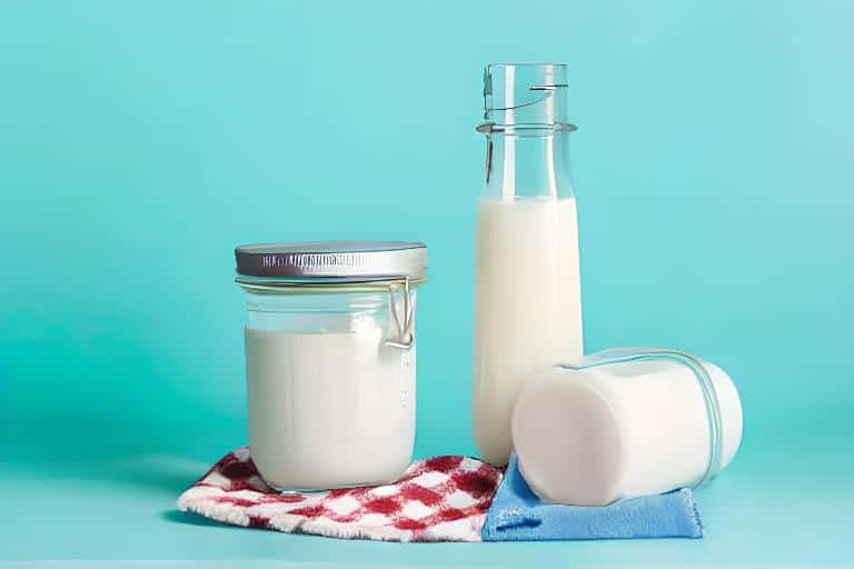 jars-of-yogurt-kefir-milk