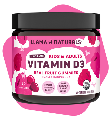 Kids & Adults Vitamin D3 - Raspberry (Organic)